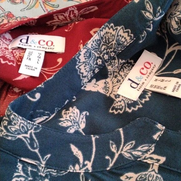 Denim and Company Bundle of Two Blouses - Picture 6 of 12